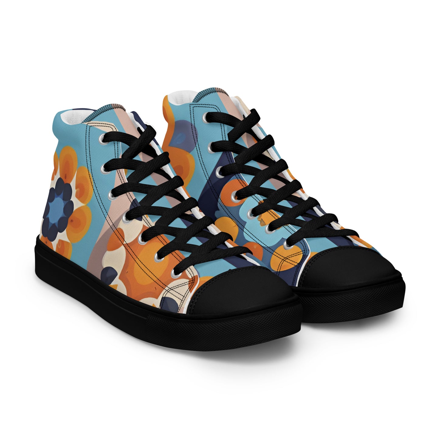 Women’s high top canvas shoes