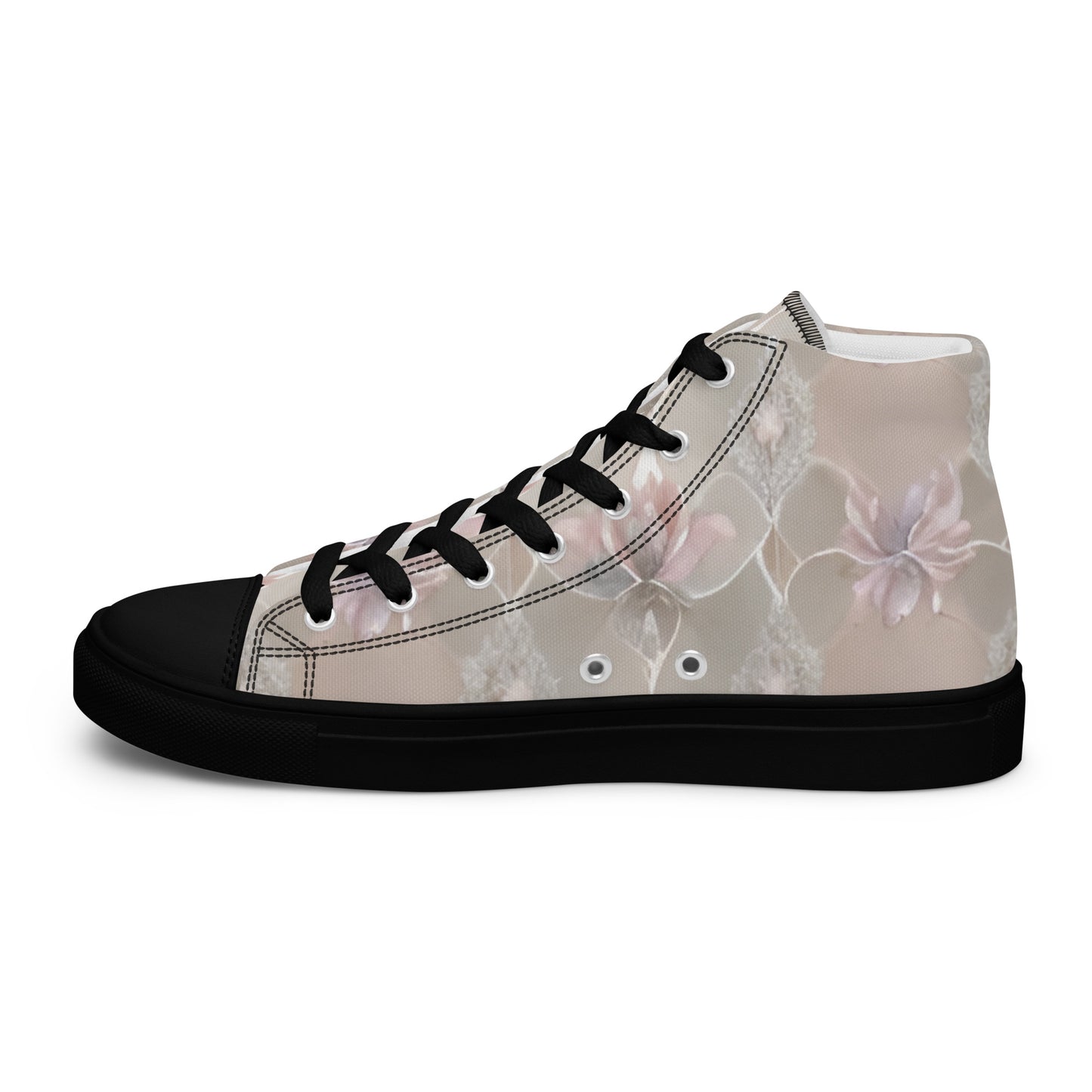 Women’s high top canvas shoes