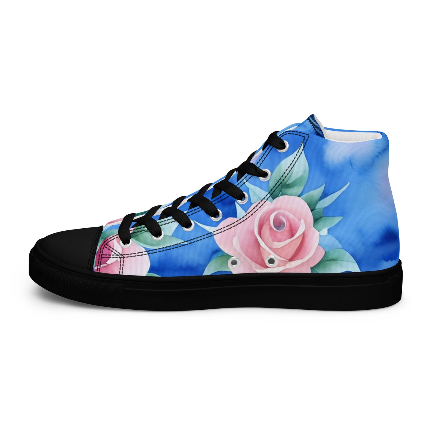 Women’s high top canvas shoes