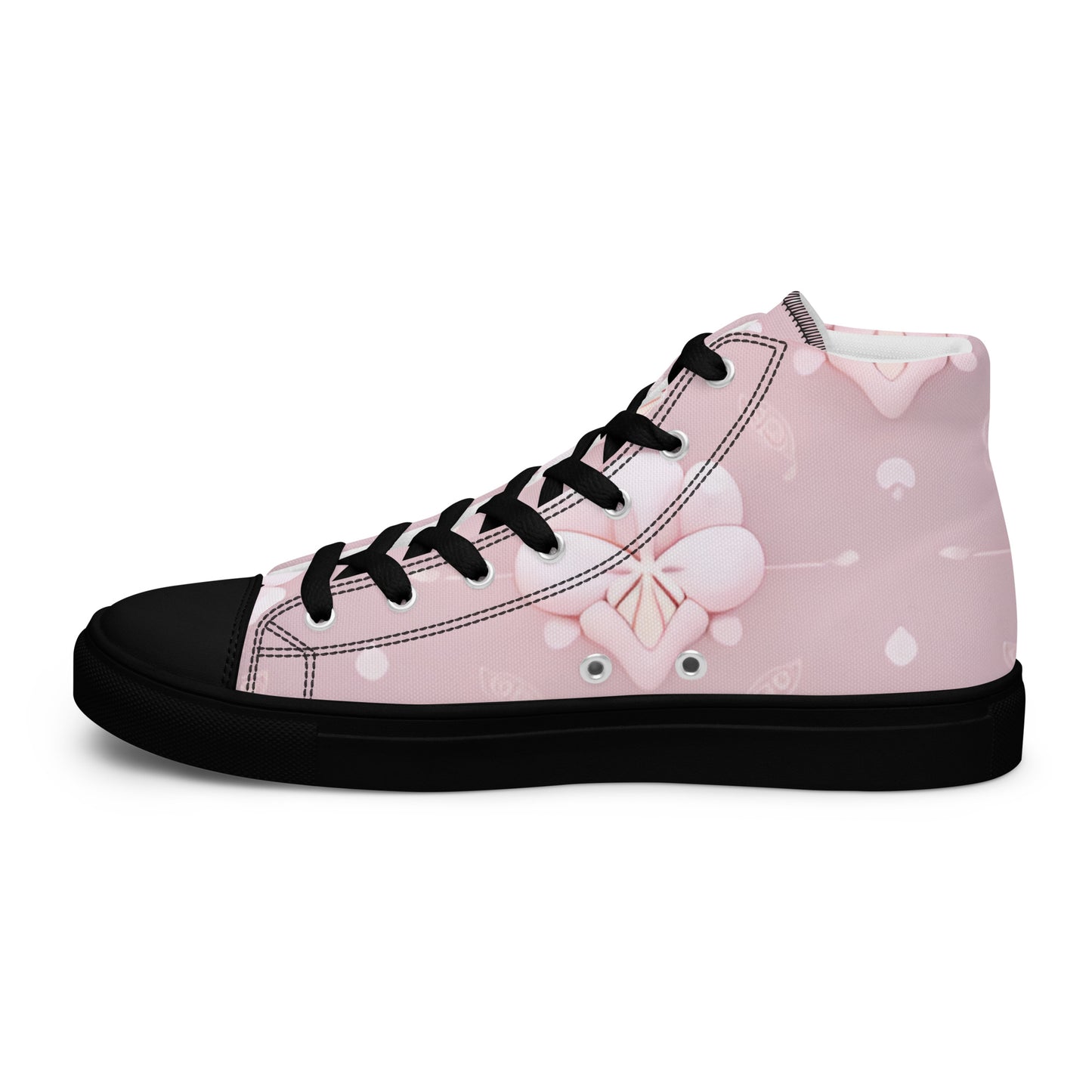 Women’s high top canvas shoes