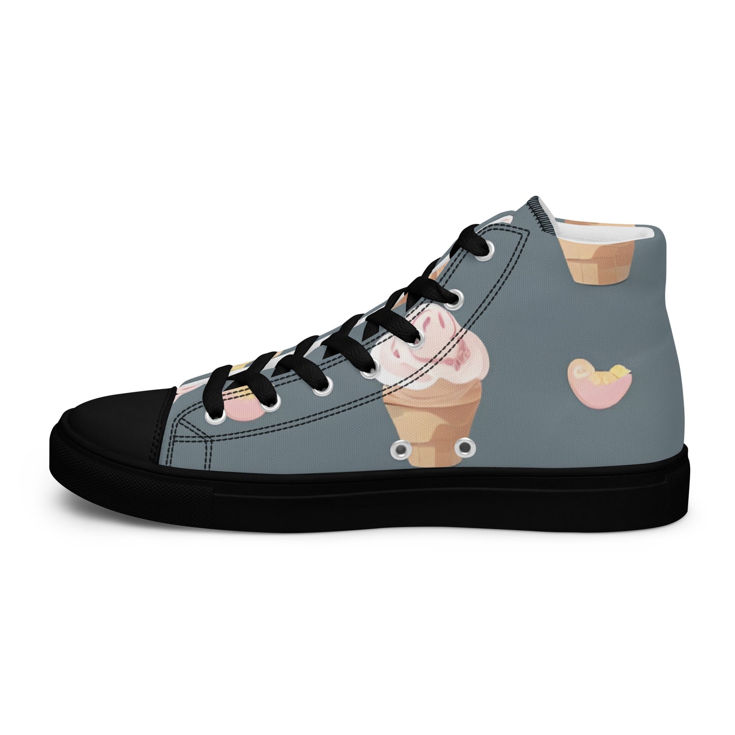 Women’s high top canvas shoes