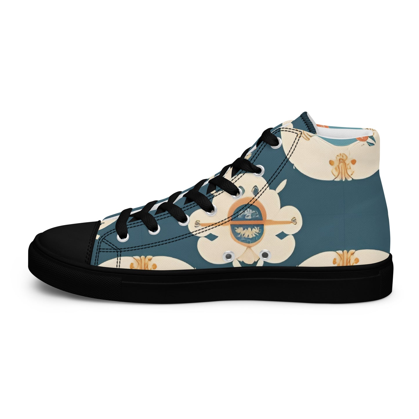 Women’s high top canvas shoes