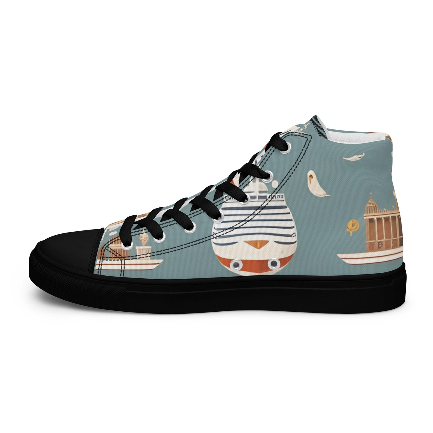 Women’s high top canvas shoes