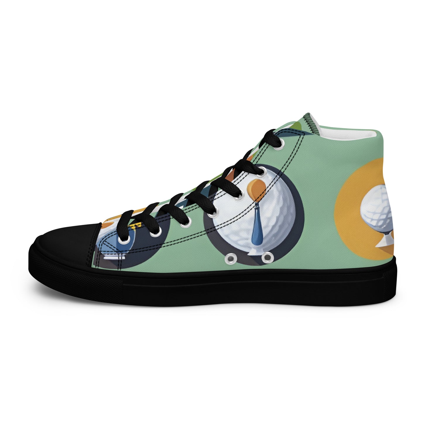 Women’s high top canvas shoes