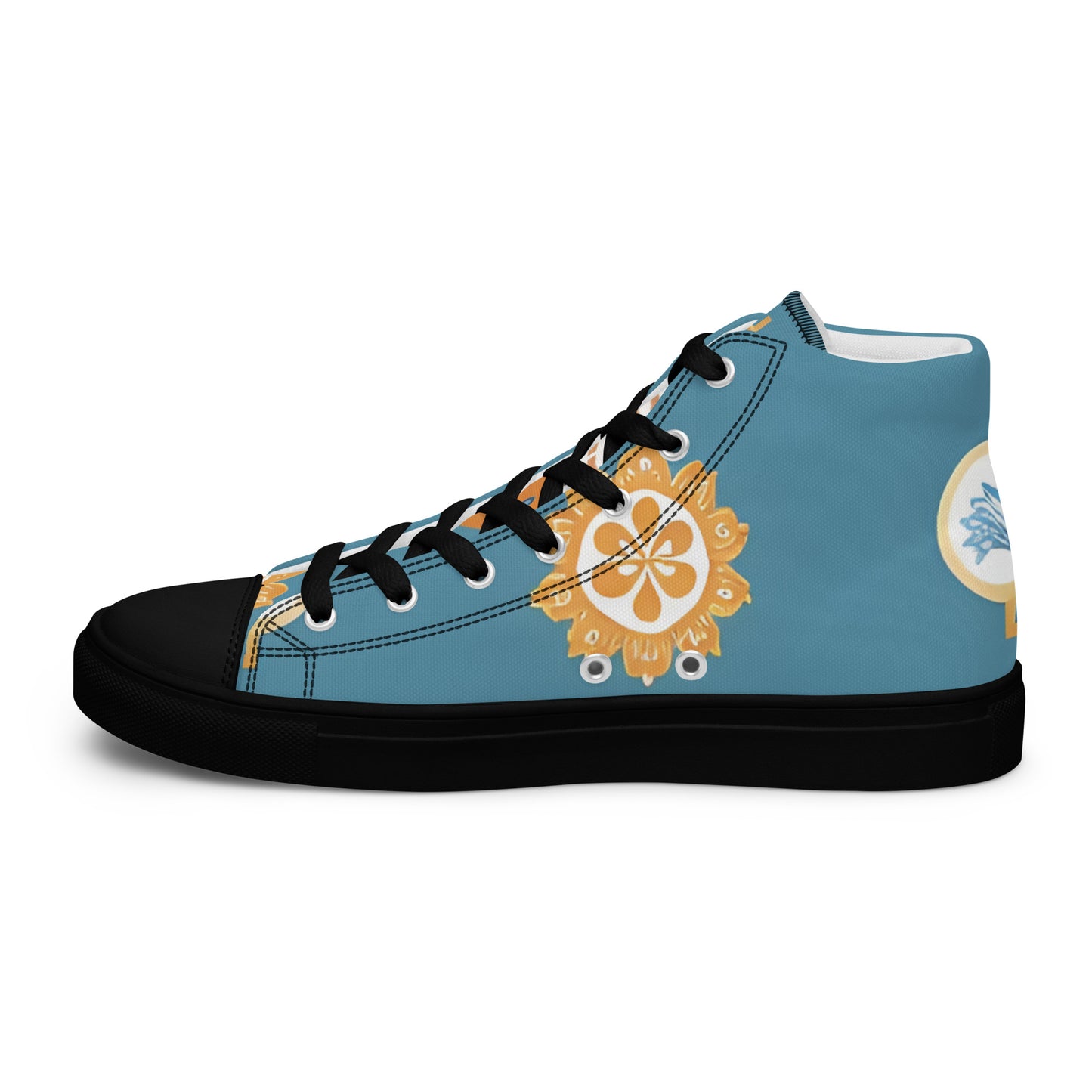 Women’s high top canvas shoes