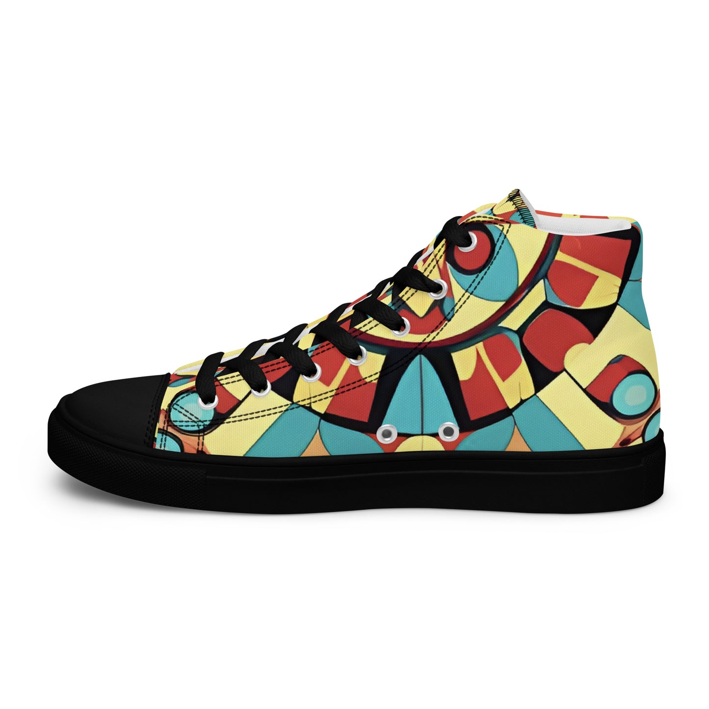 Women’s high top canvas shoes