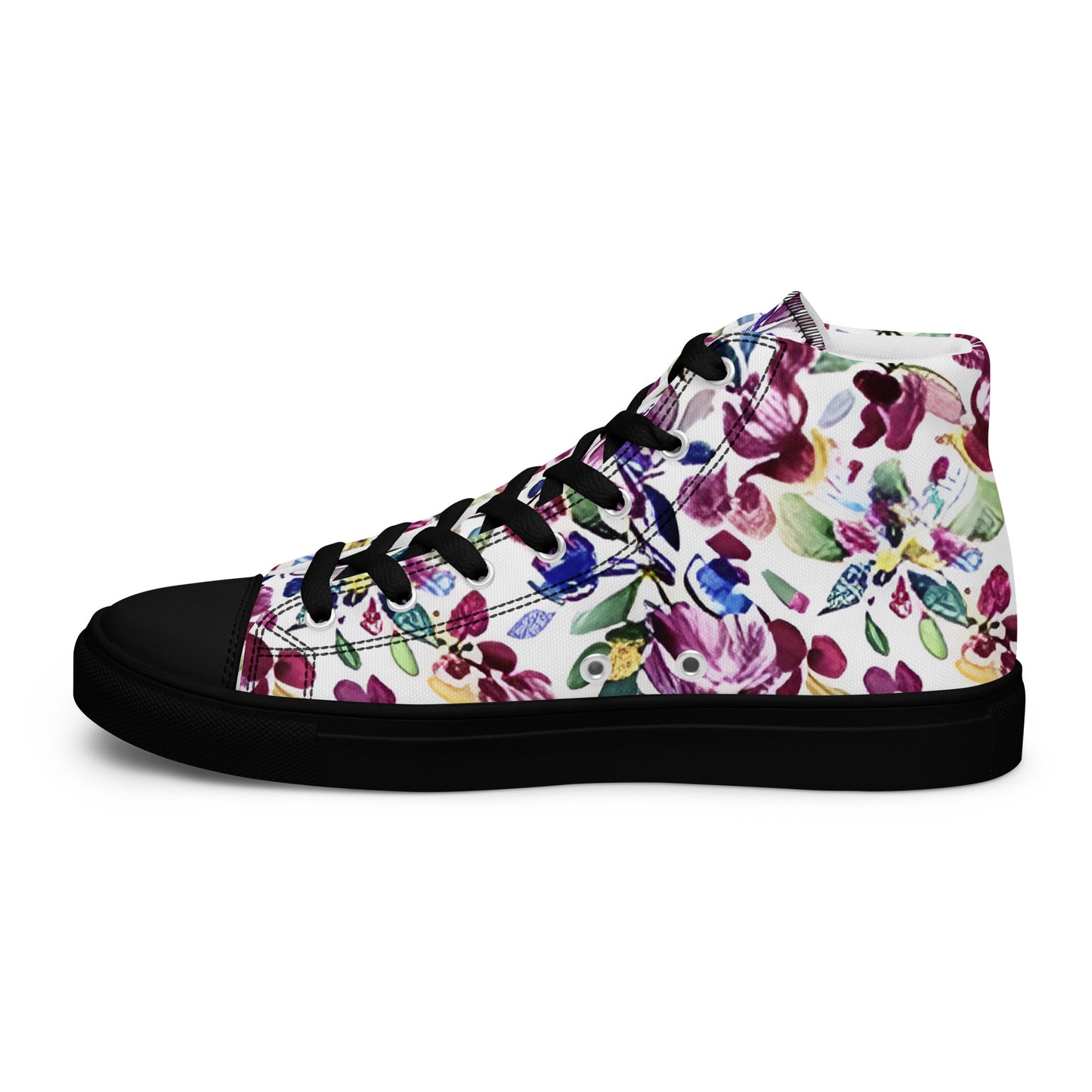 Women’s high top canvas shoes