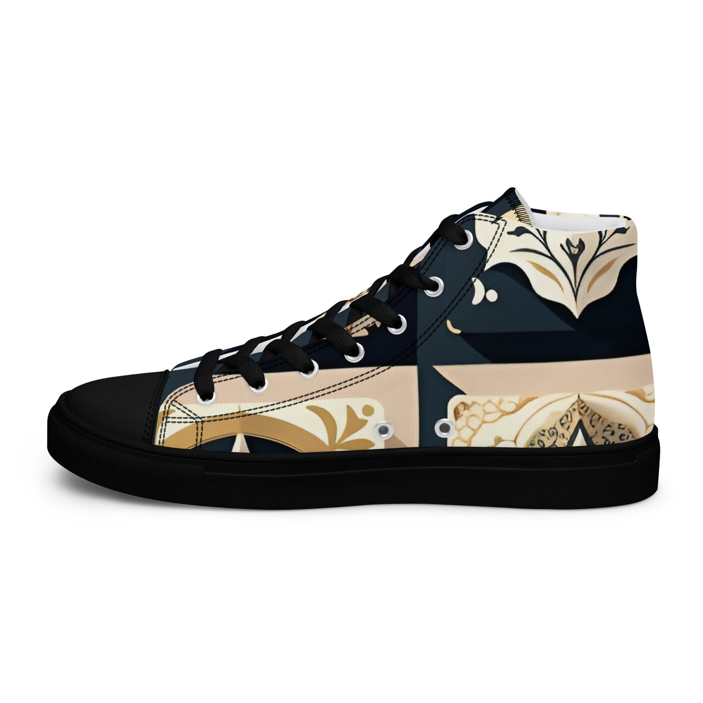 Women’s high top canvas shoes