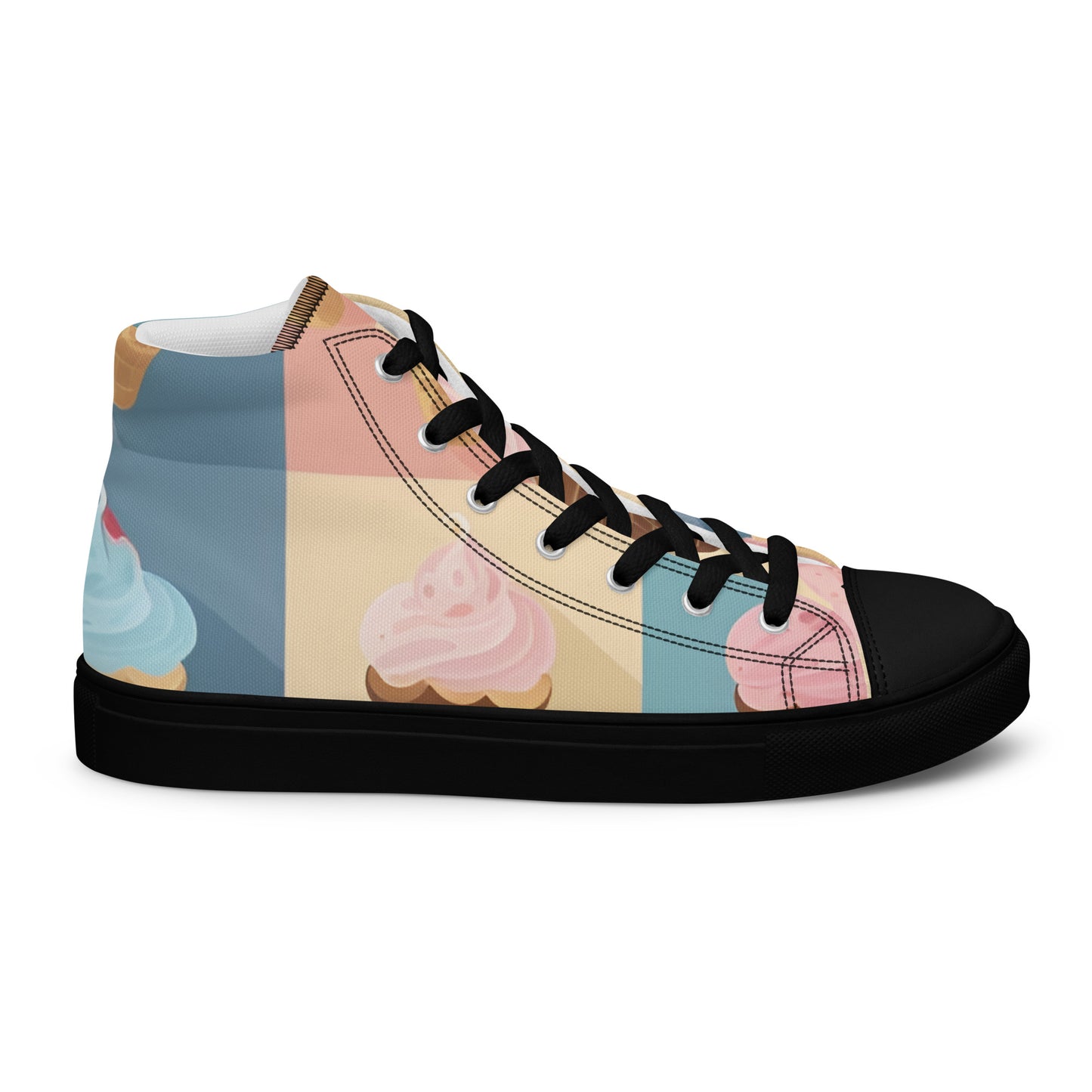 Women’s high top canvas shoes