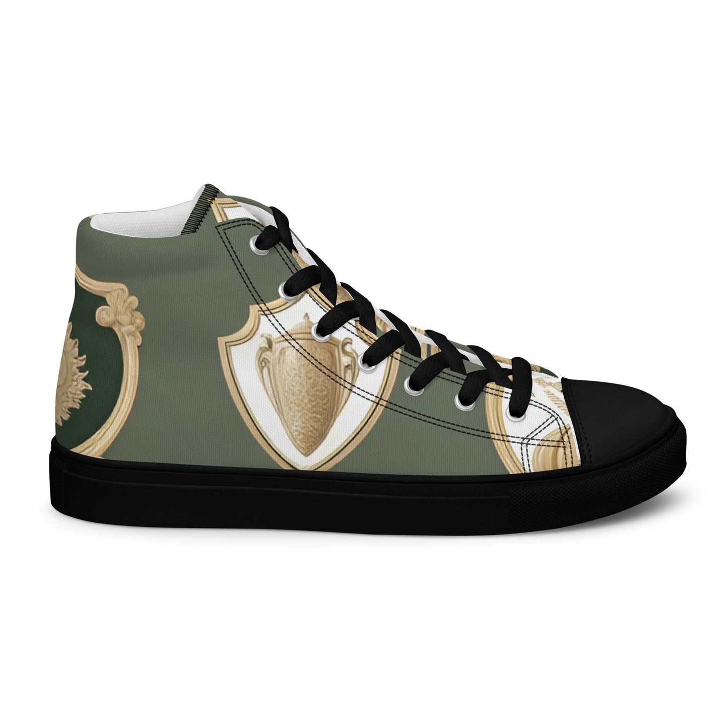 Women’s high top canvas shoes