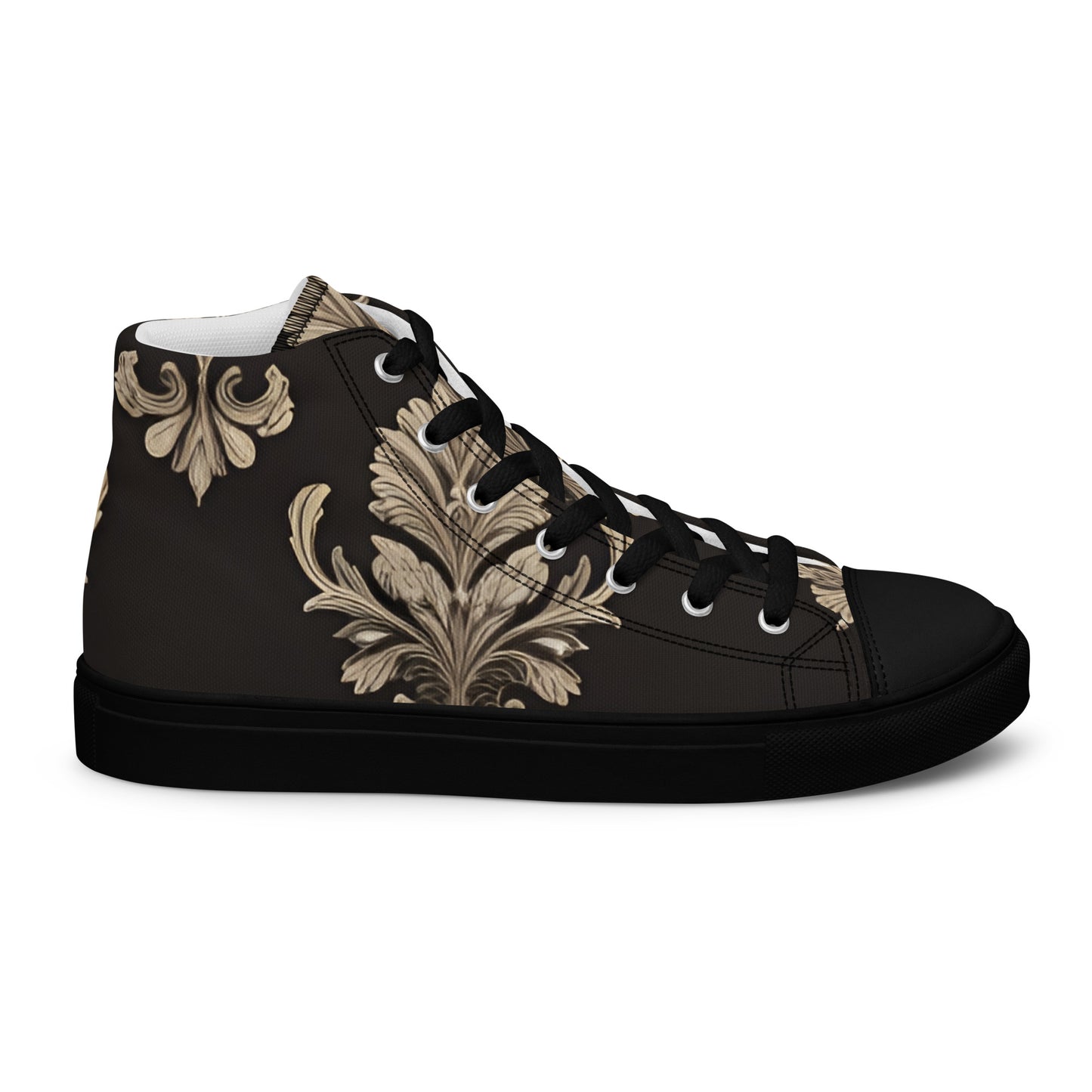 Women’s high top canvas shoes