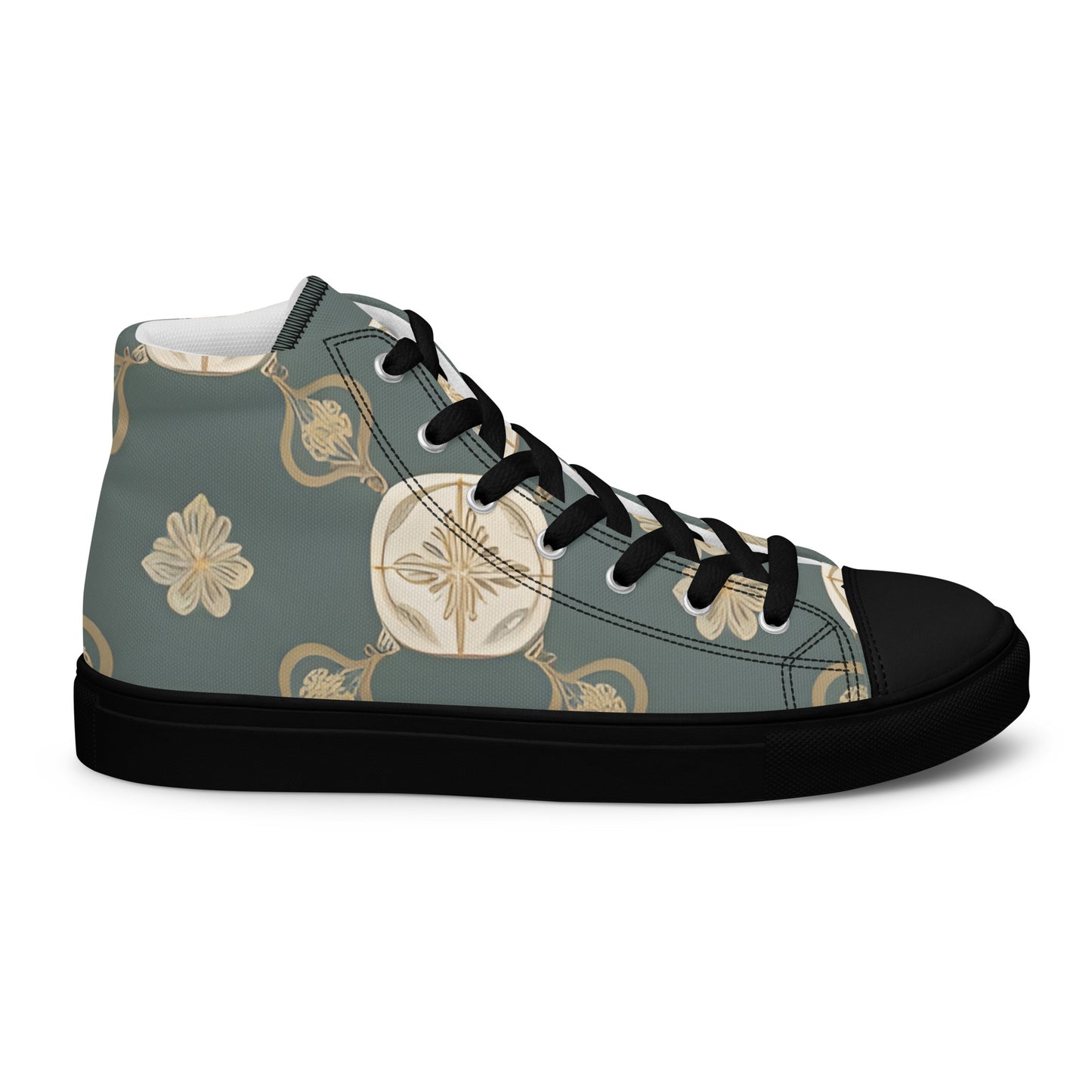 Women’s high top canvas shoes