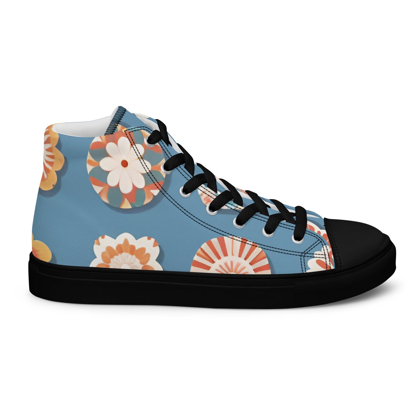 Women’s high top canvas shoes