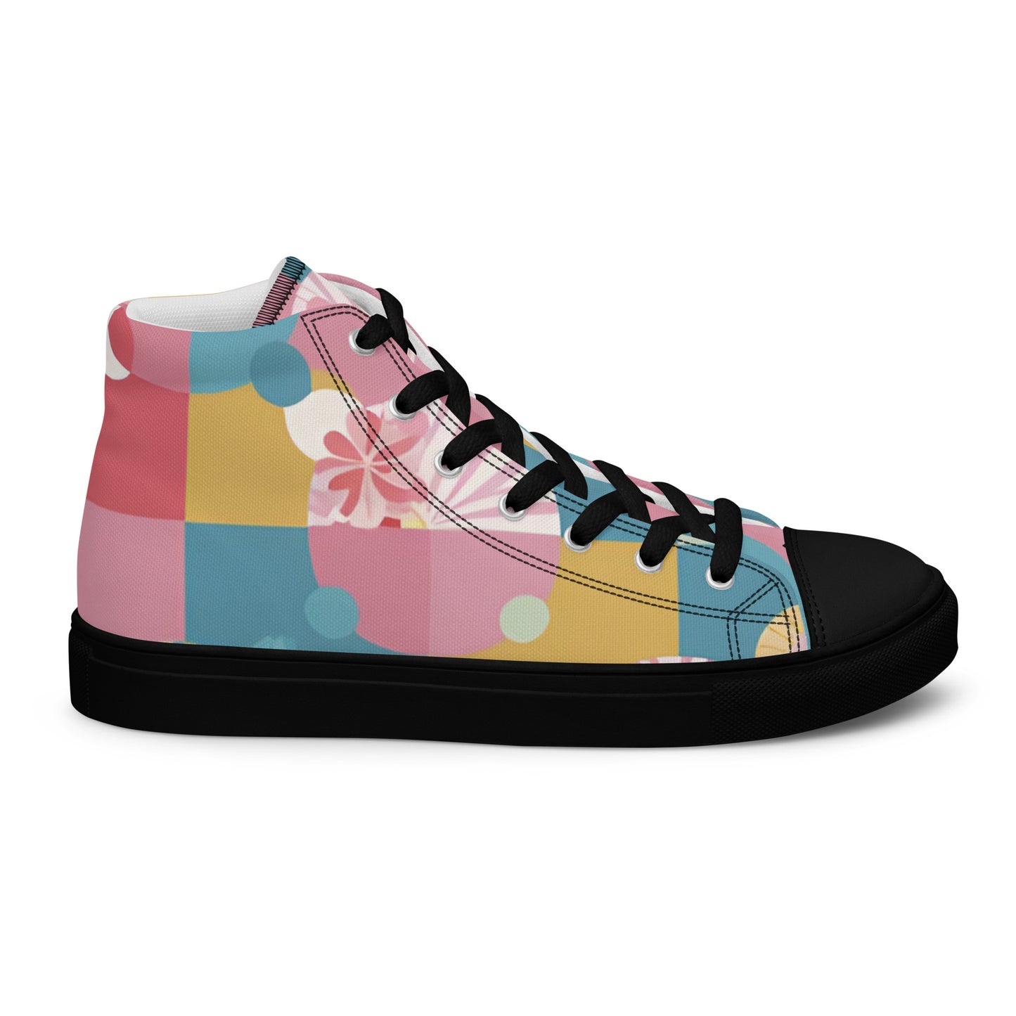 Women’s high top canvas shoes