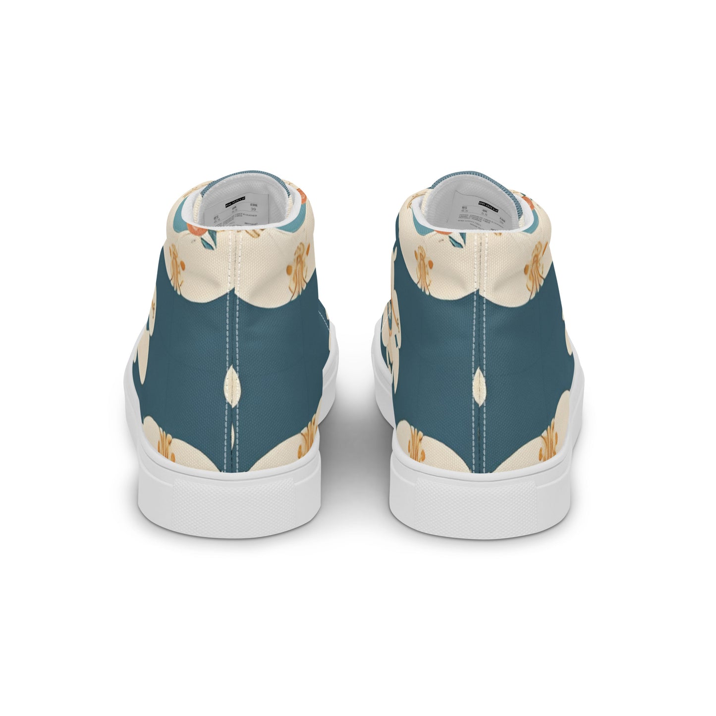 Women’s high top canvas shoes