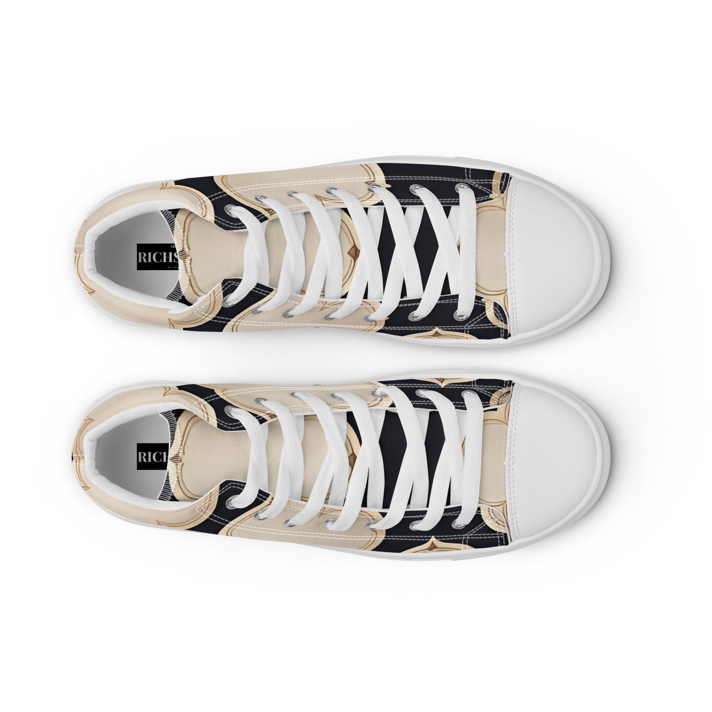 Women’s high top canvas shoes