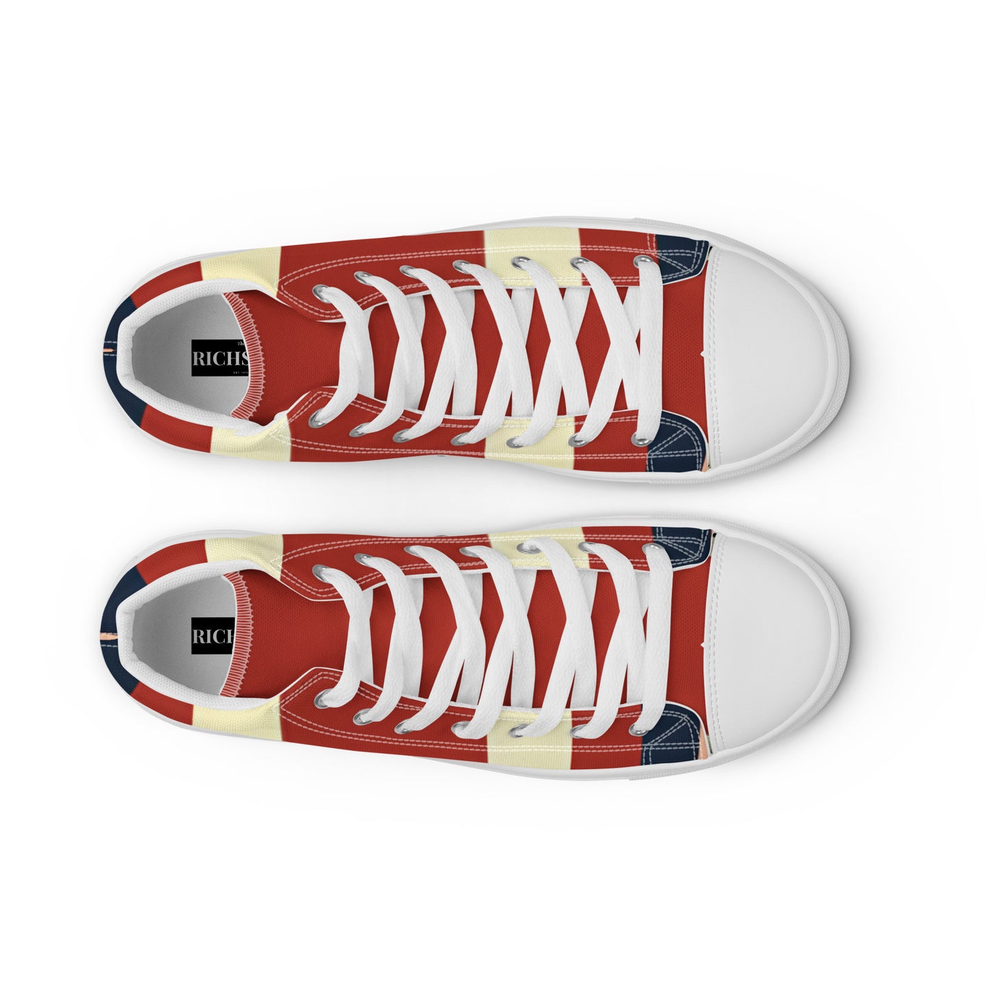 Women’s high top canvas shoes