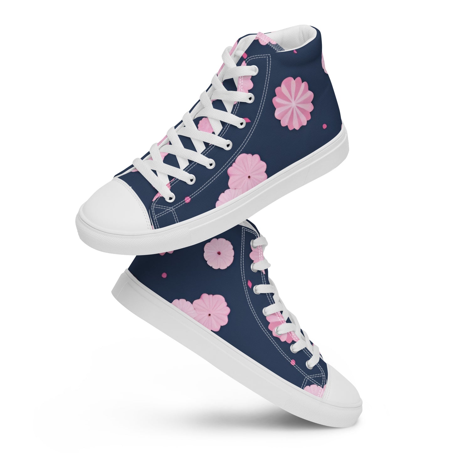 Women’s high top canvas shoes