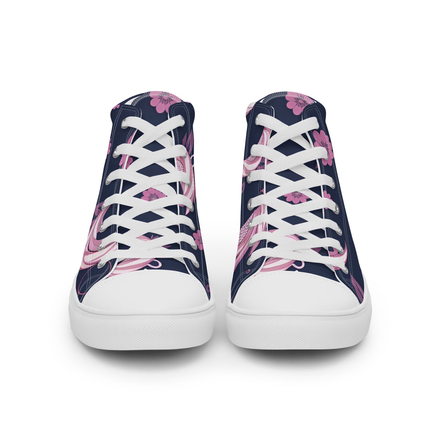 Women’s high top canvas shoes