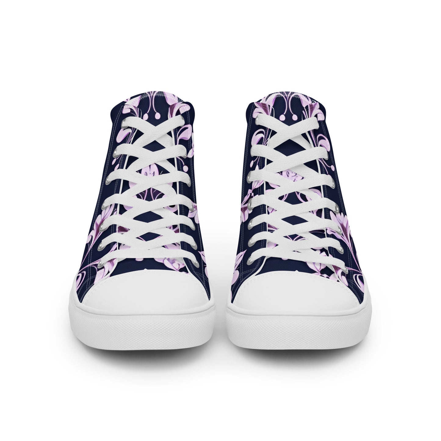 Women’s high top canvas shoes