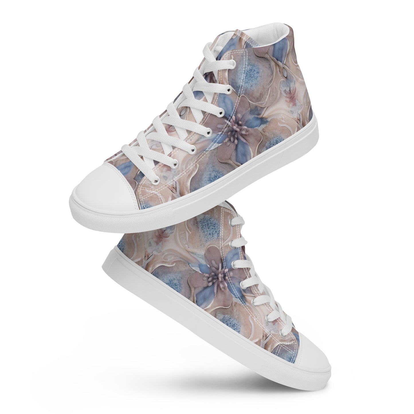 Women’s high top canvas shoes