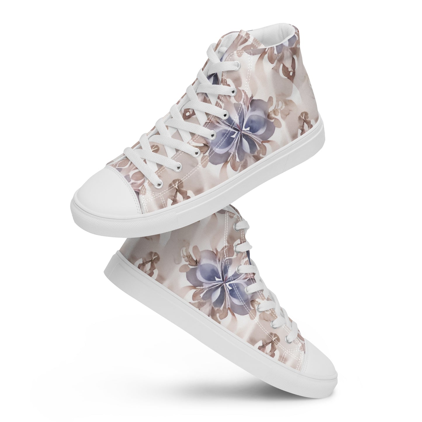 Women’s high top canvas shoes