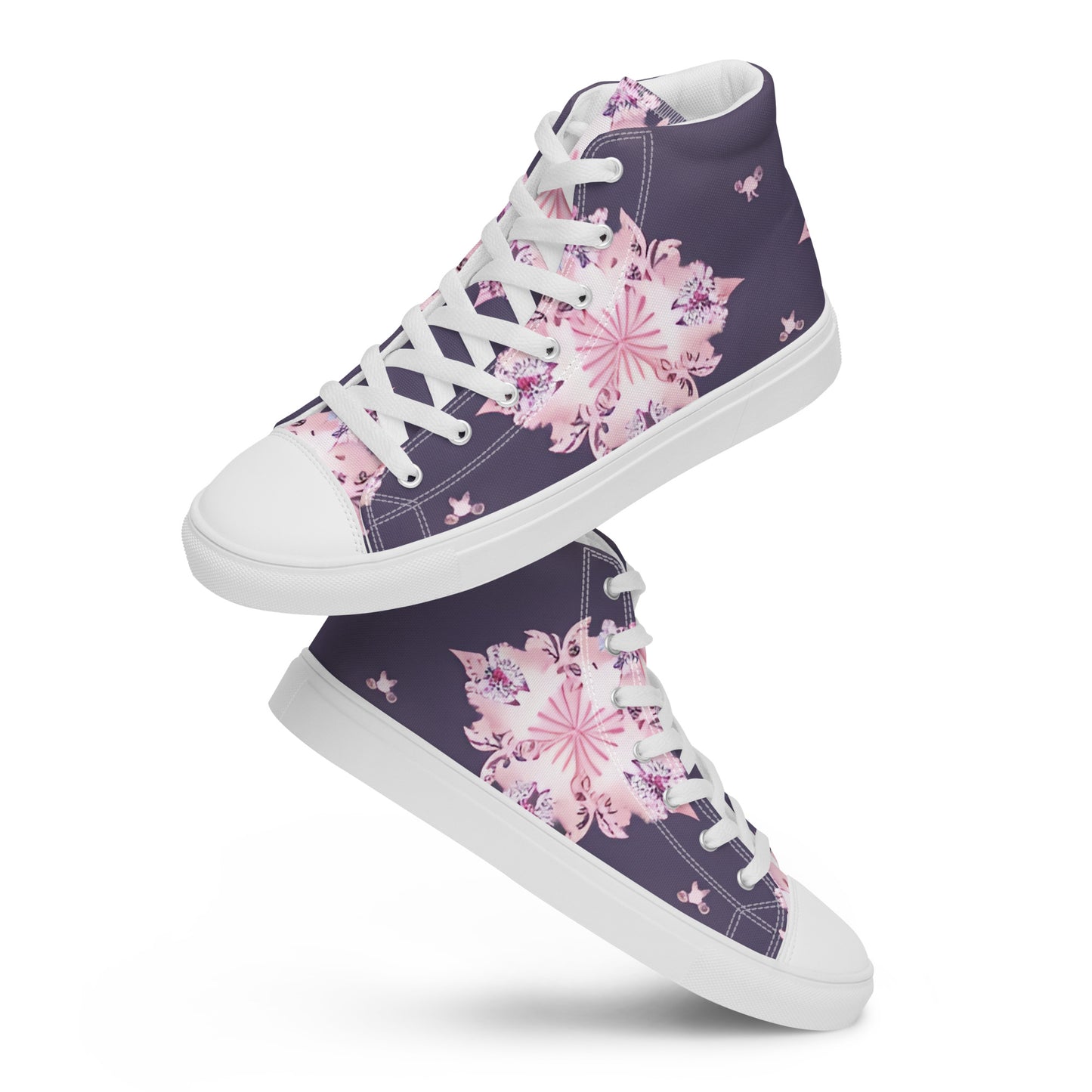 Women’s high top canvas shoes