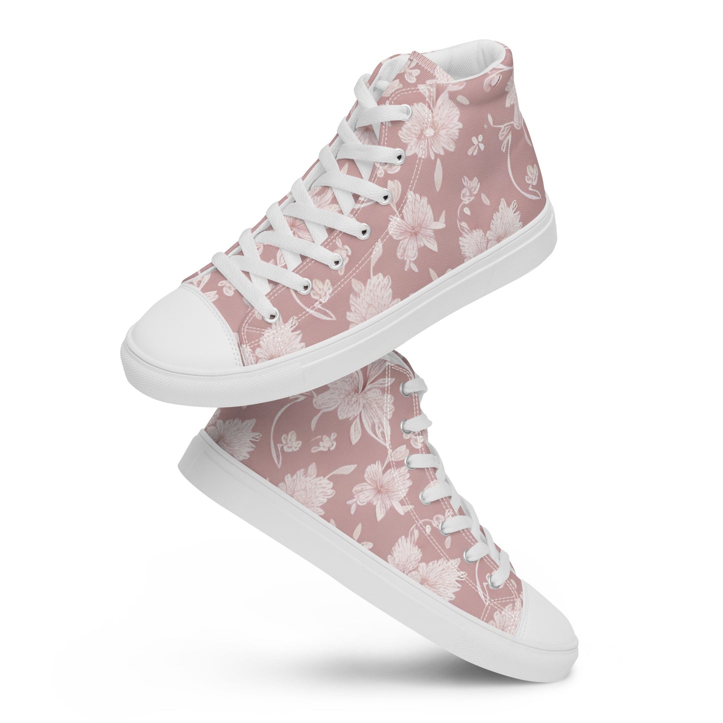 Women’s high top canvas shoes