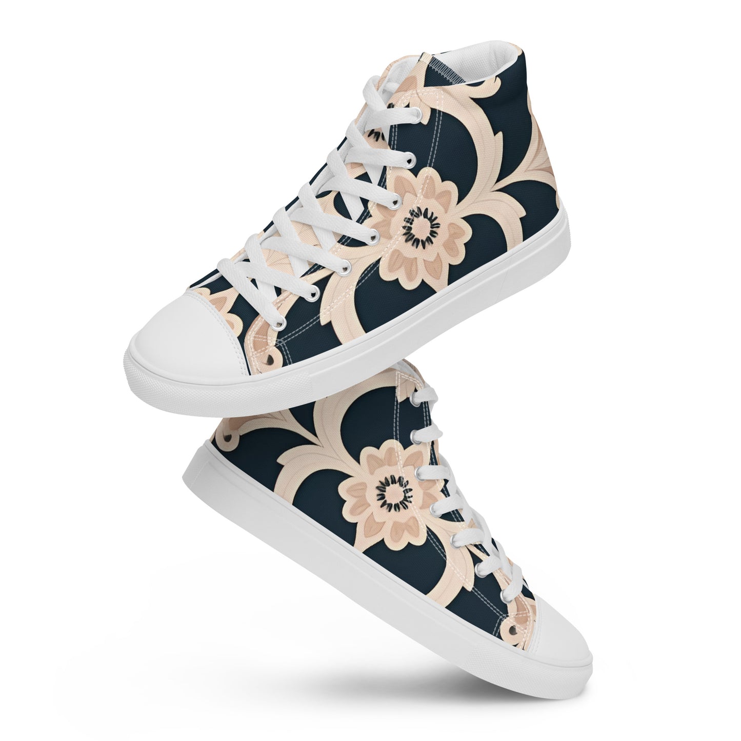 Women’s high top canvas shoes