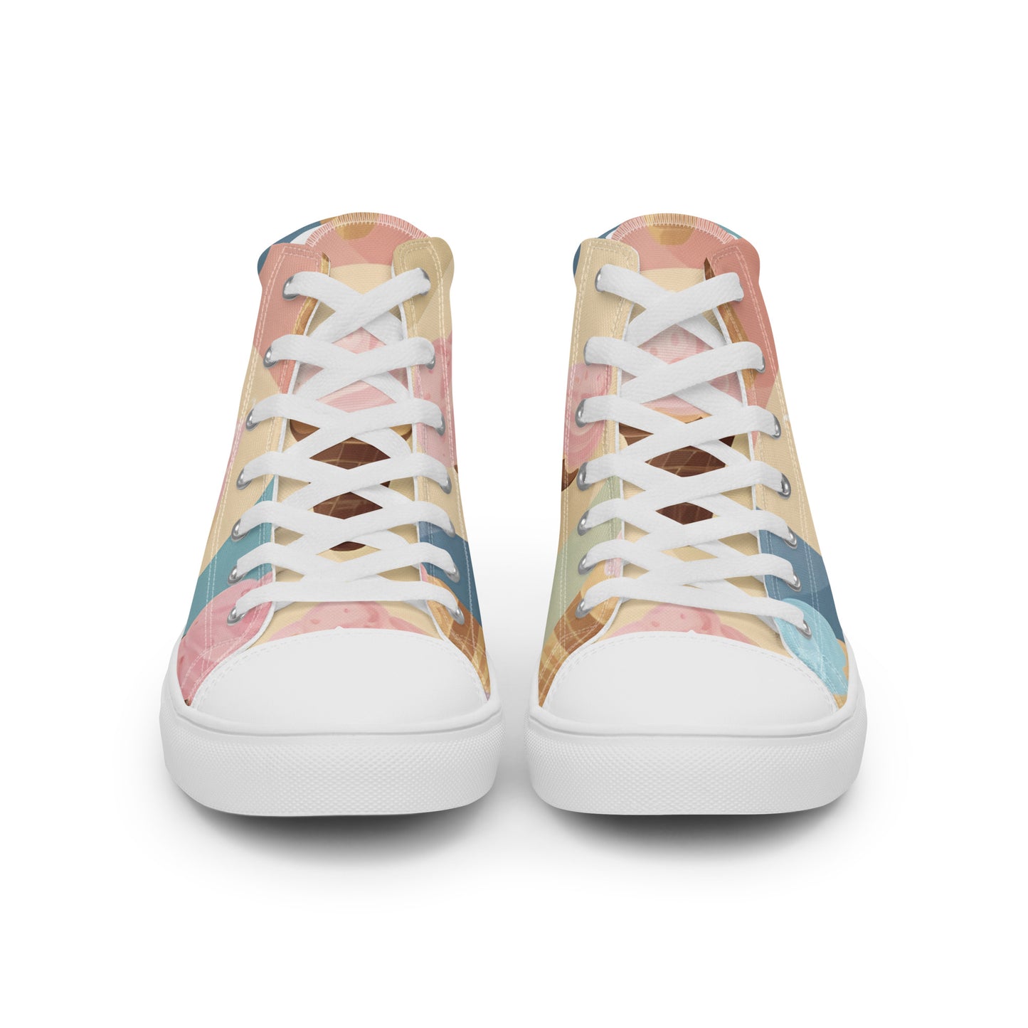 Women’s high top canvas shoes