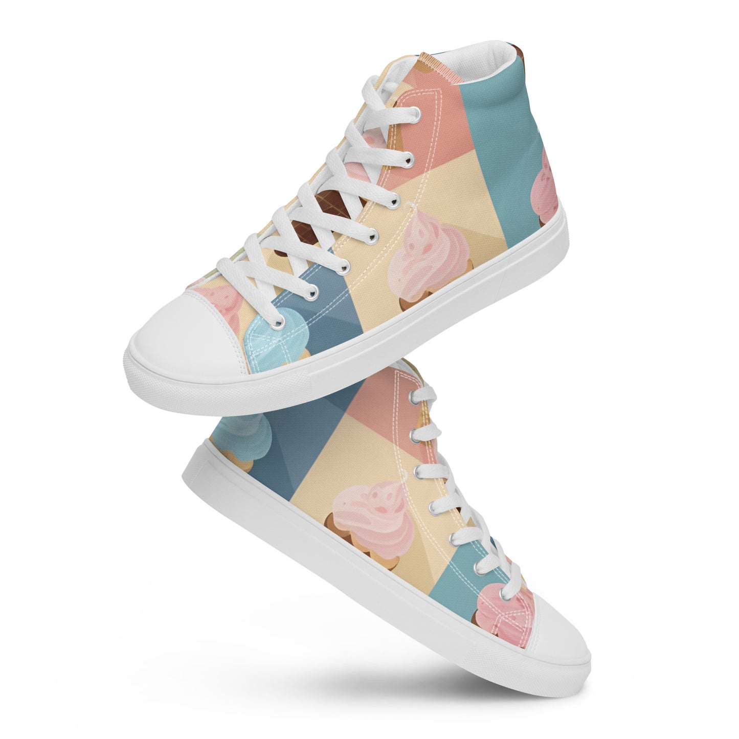 Women’s high top canvas shoes