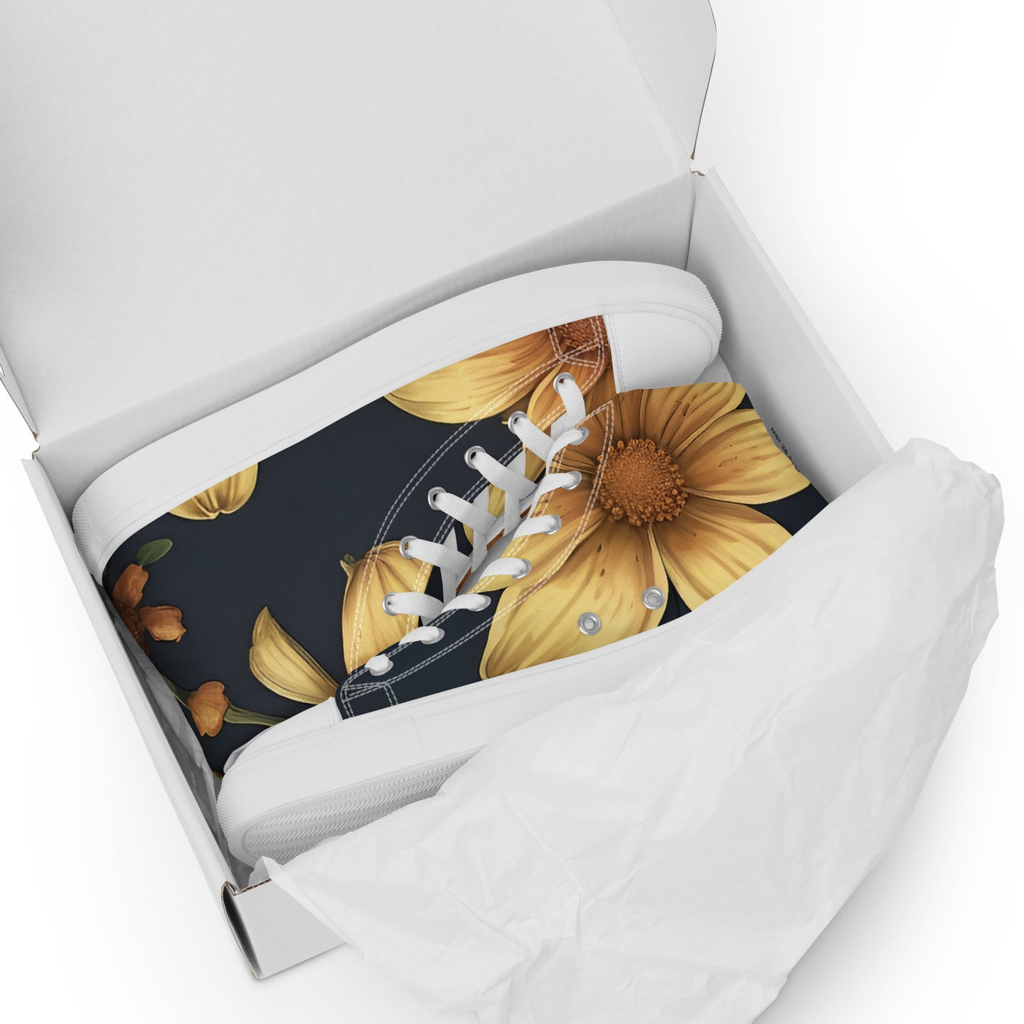 Women’s high top canvas shoes