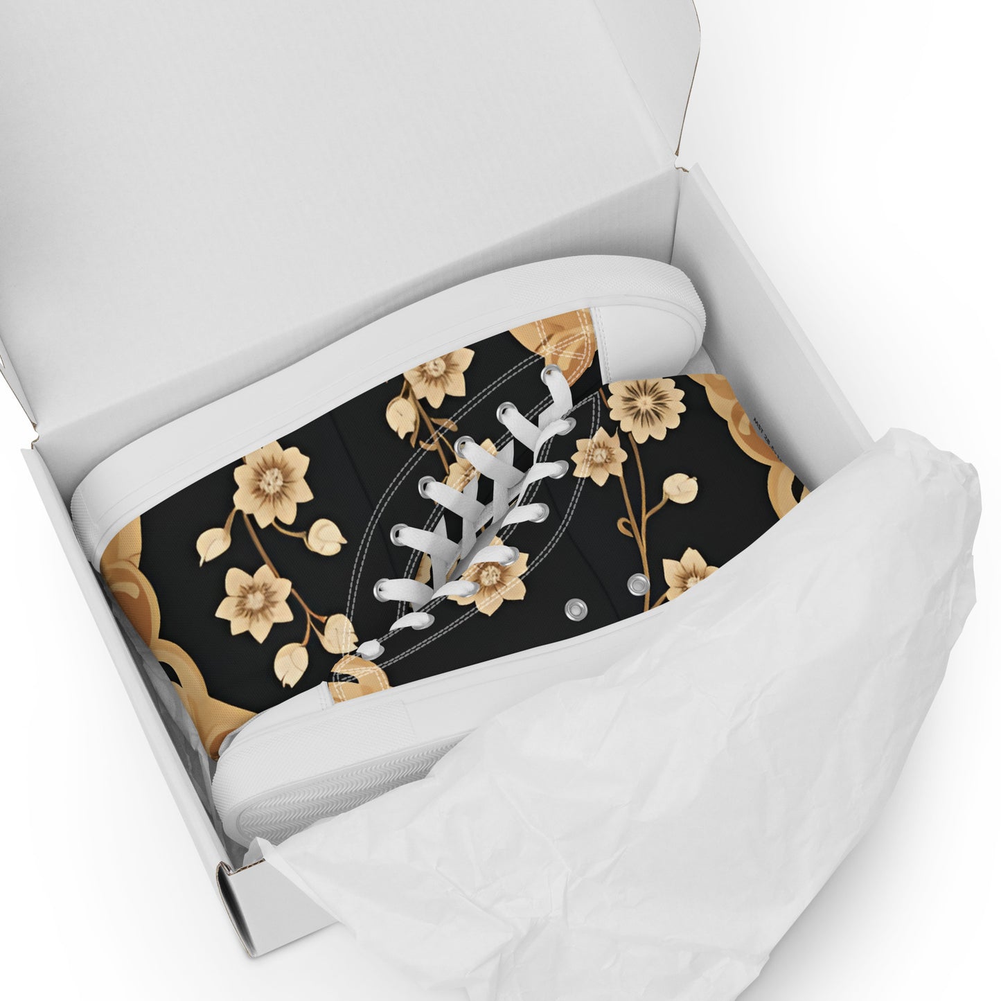 Women’s high top canvas shoes