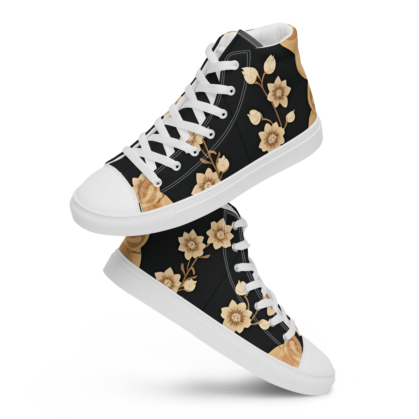 Women’s high top canvas shoes