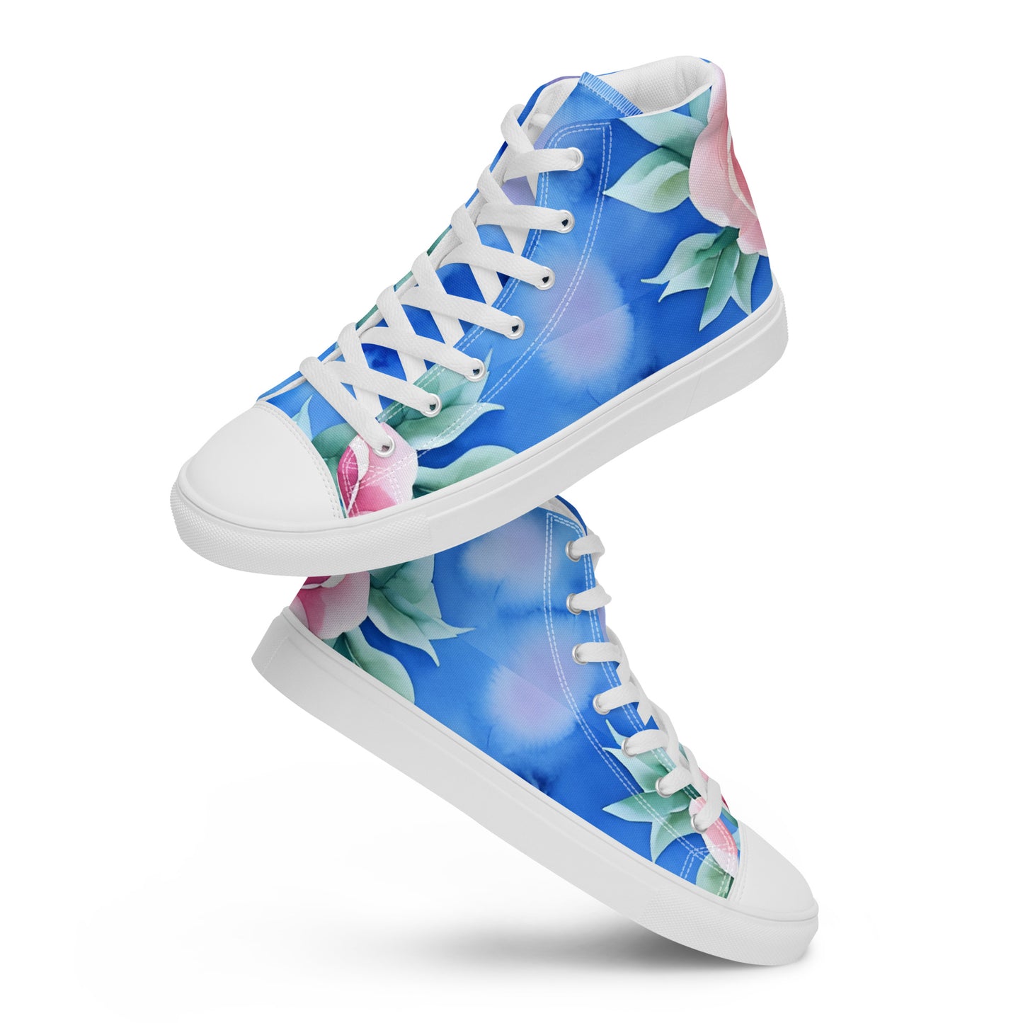 Women’s high top canvas shoes