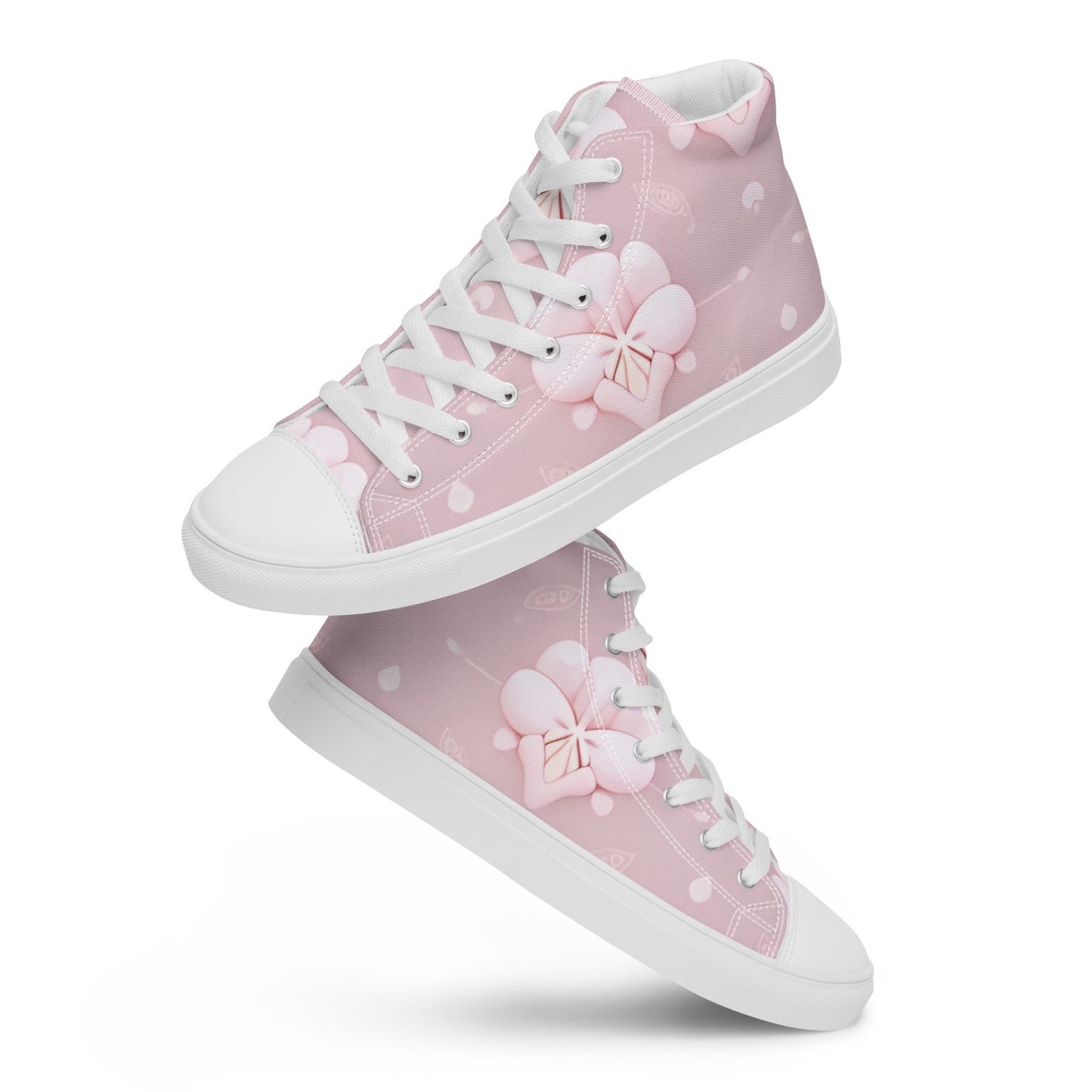 Women’s high top canvas shoes