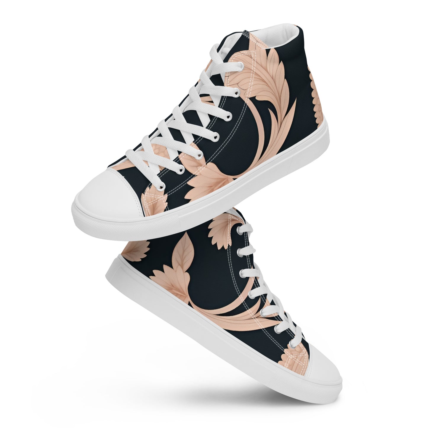 Women’s high top canvas shoes