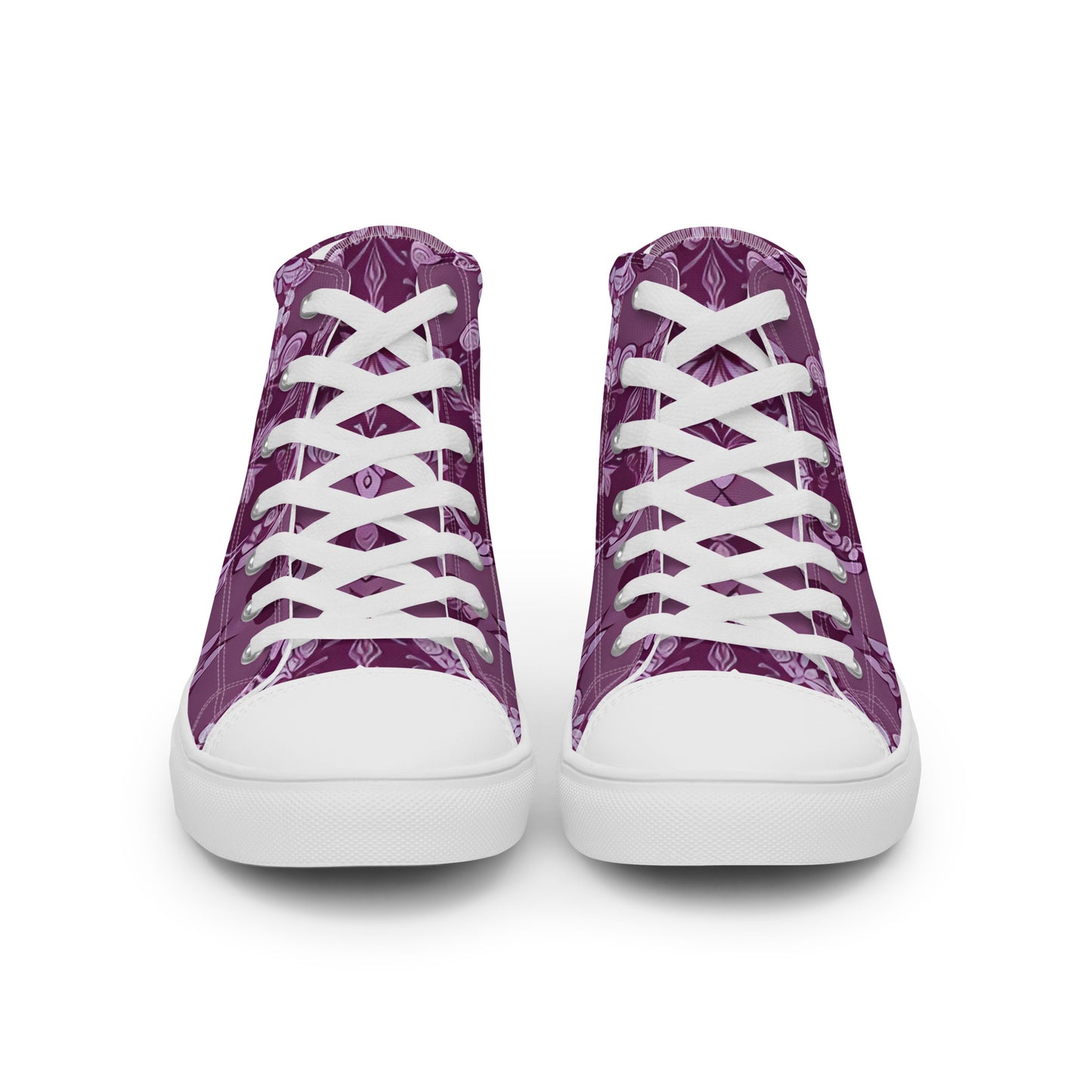 Women’s high top canvas shoes