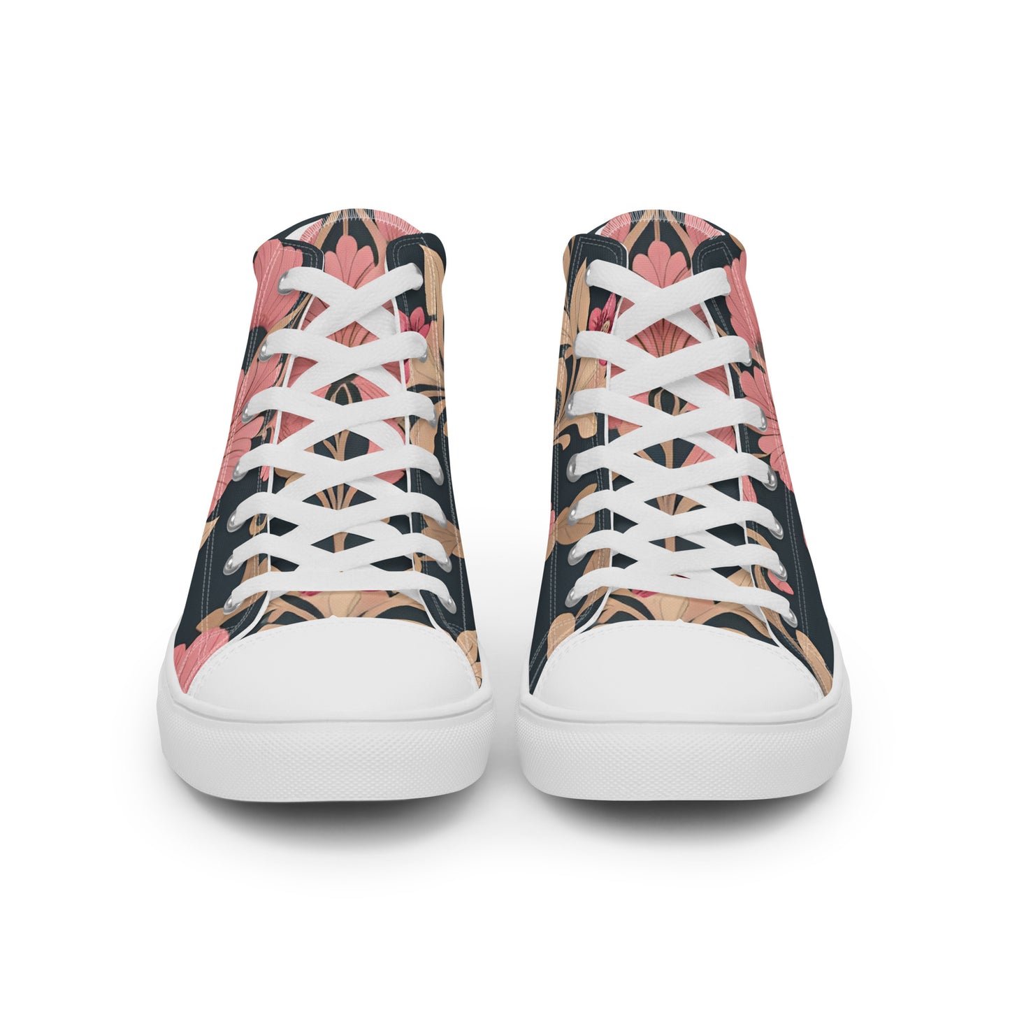 Women’s high top canvas shoes