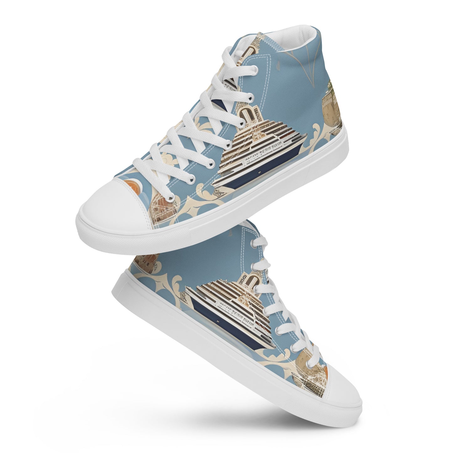 Women’s high top canvas shoes