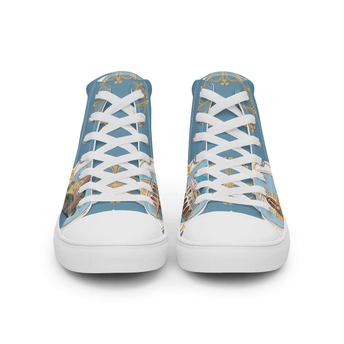 Women’s high top canvas shoes