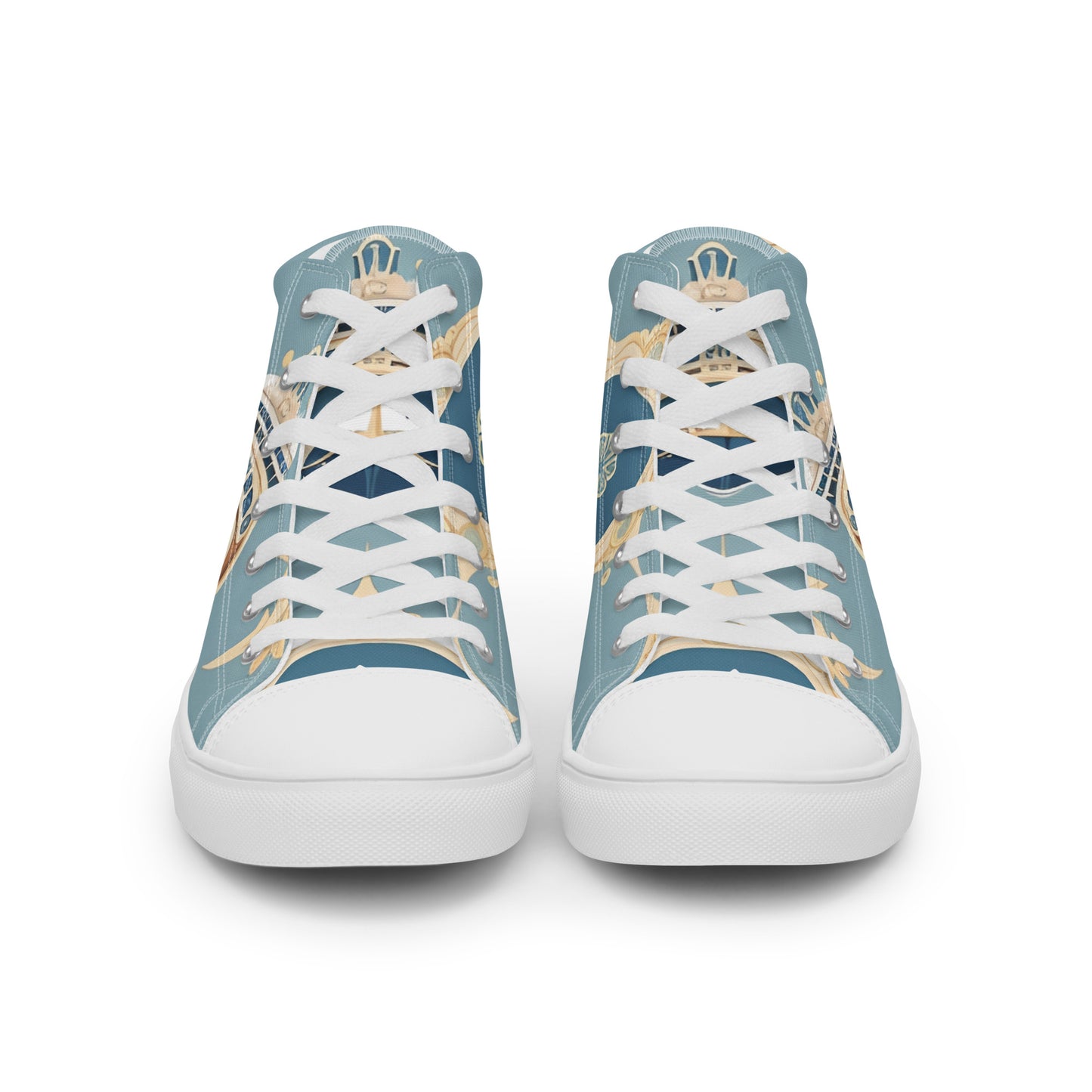 Women’s high top canvas shoes