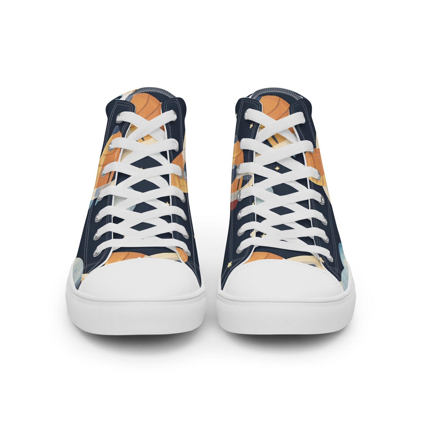 Women’s high top canvas shoes