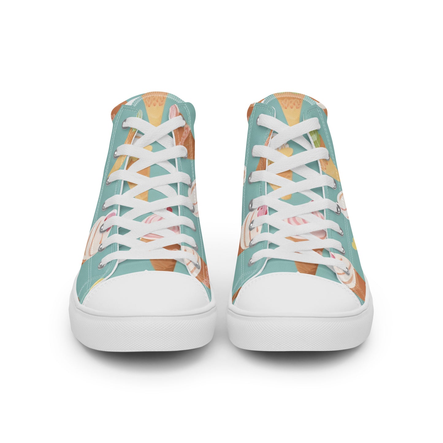 Women’s high top canvas shoes