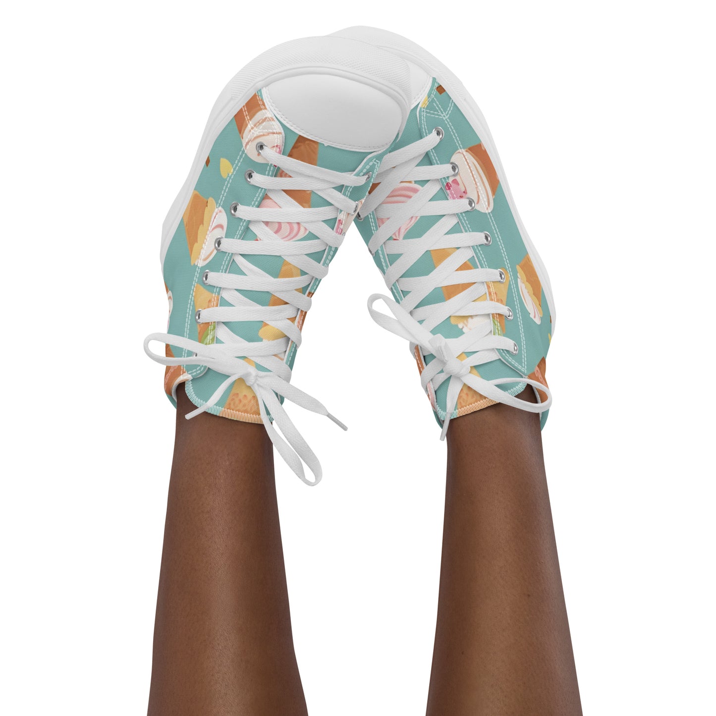 Women’s high top canvas shoes