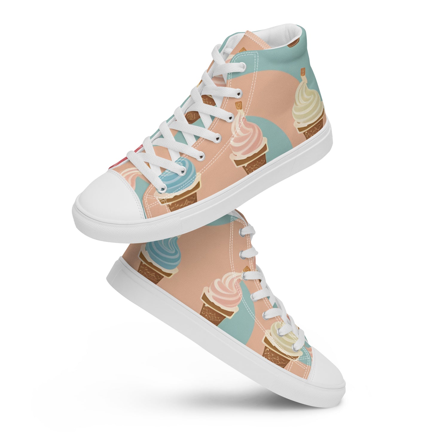 Women’s high top canvas shoes