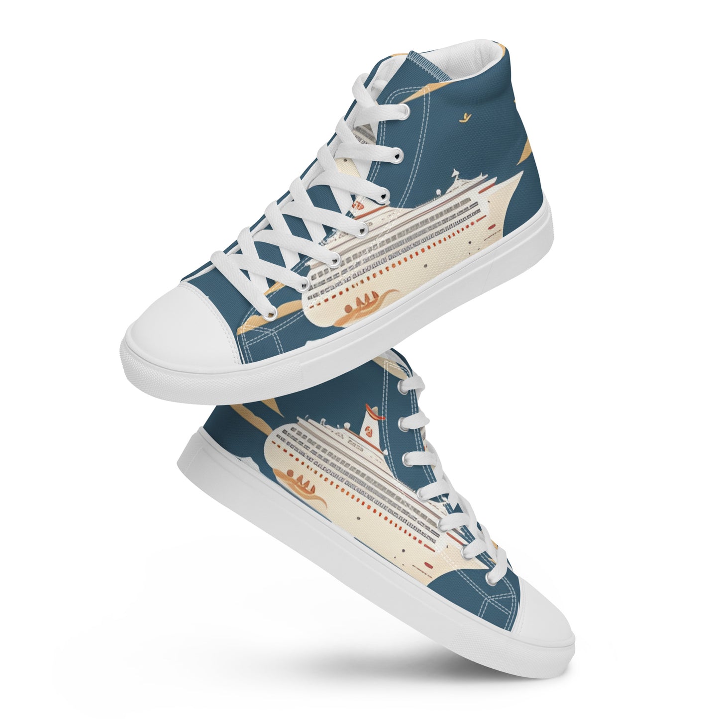 Women’s high top canvas shoes