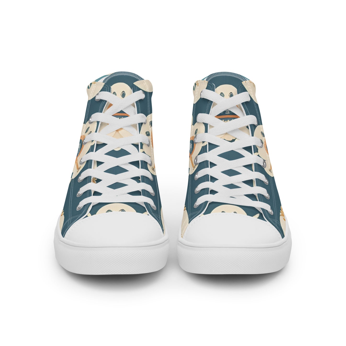 Women’s high top canvas shoes