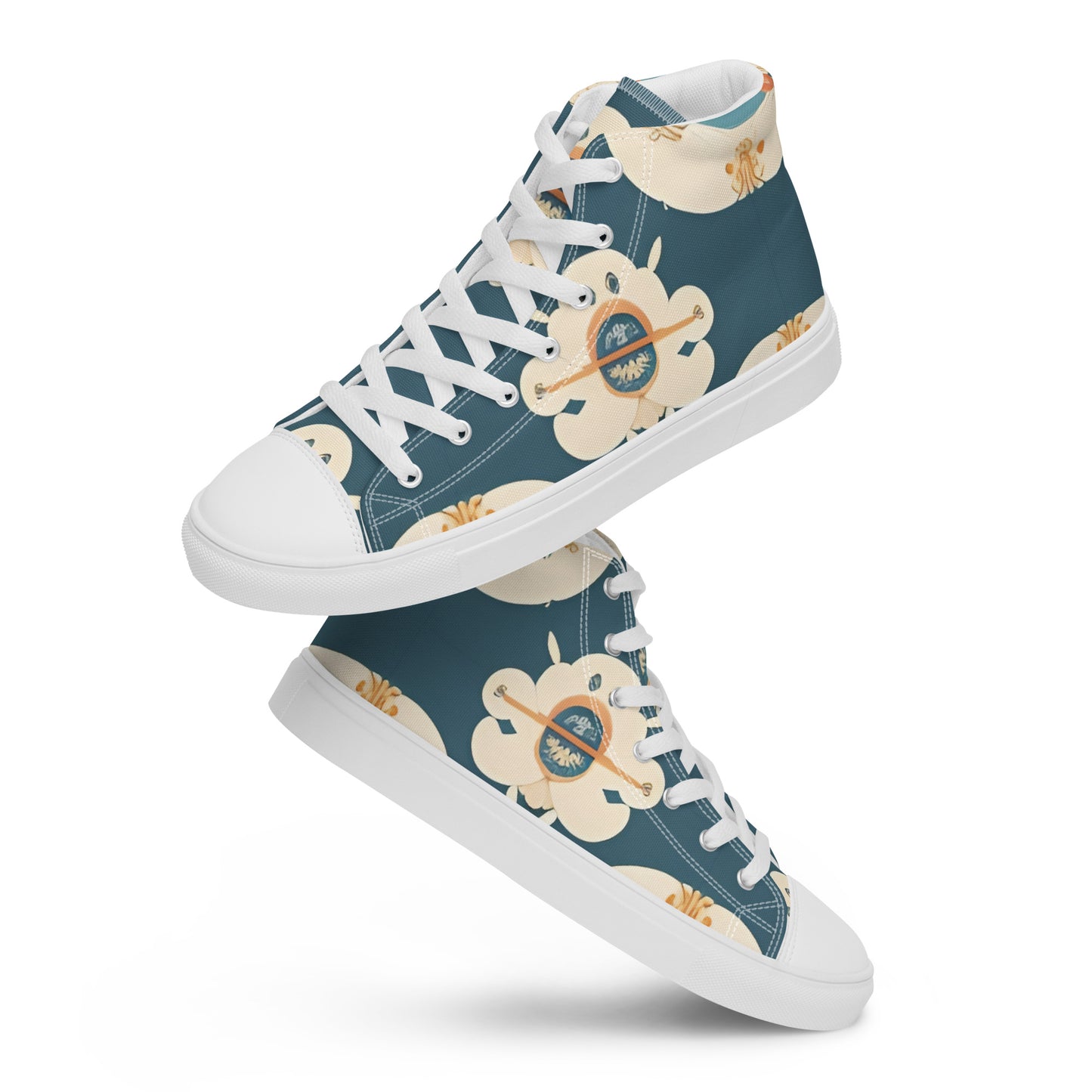 Women’s high top canvas shoes