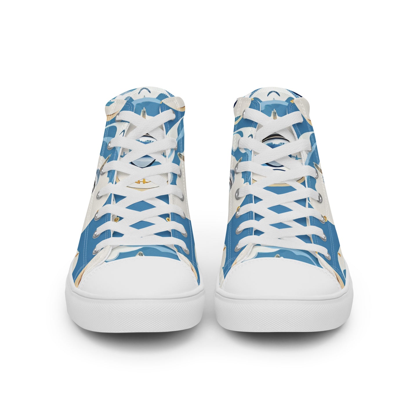 Women’s high top canvas shoes